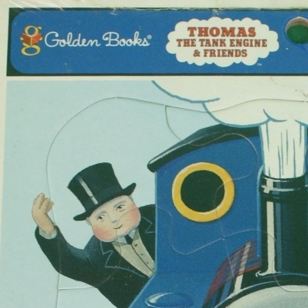 Vintage 1998‎ Thomas the Tank Engine Golden Books Frame-Tray Puzzle 28900-00